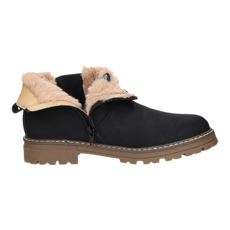 girlZ onlY Schlupf-/Klettstiefelette Warmfutter
