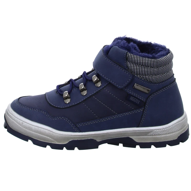 Sneakers Schlupf-/Klettstiefelette Warmfutter