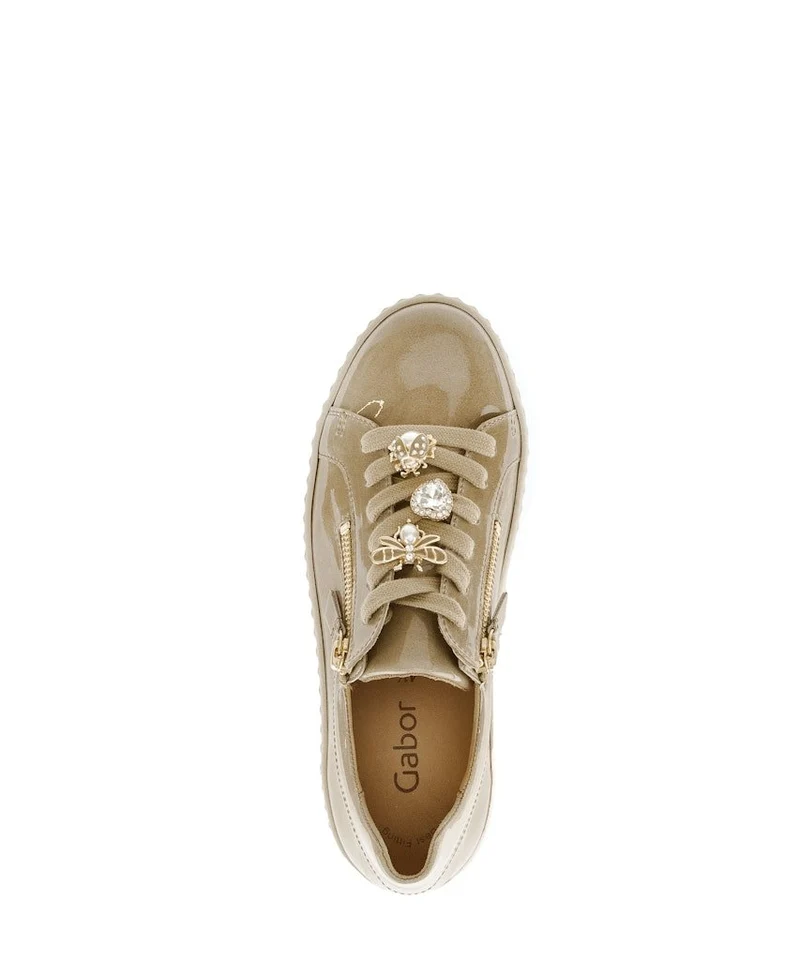 Gabor Freizeit Schnürer beige