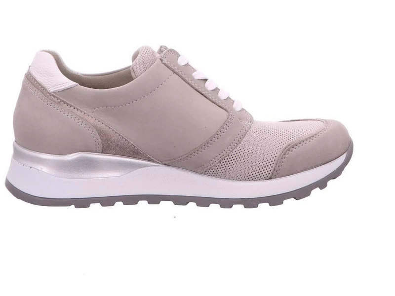 Waldläufer Freizeit Schnürer beige