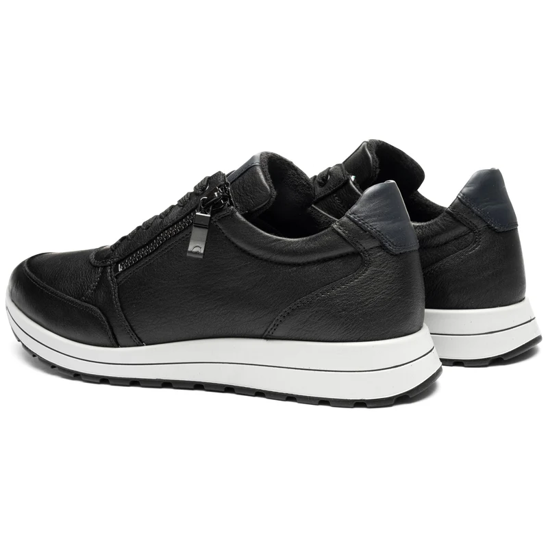 MATTEO Komfort Schnürschuhe schwarz Herren
