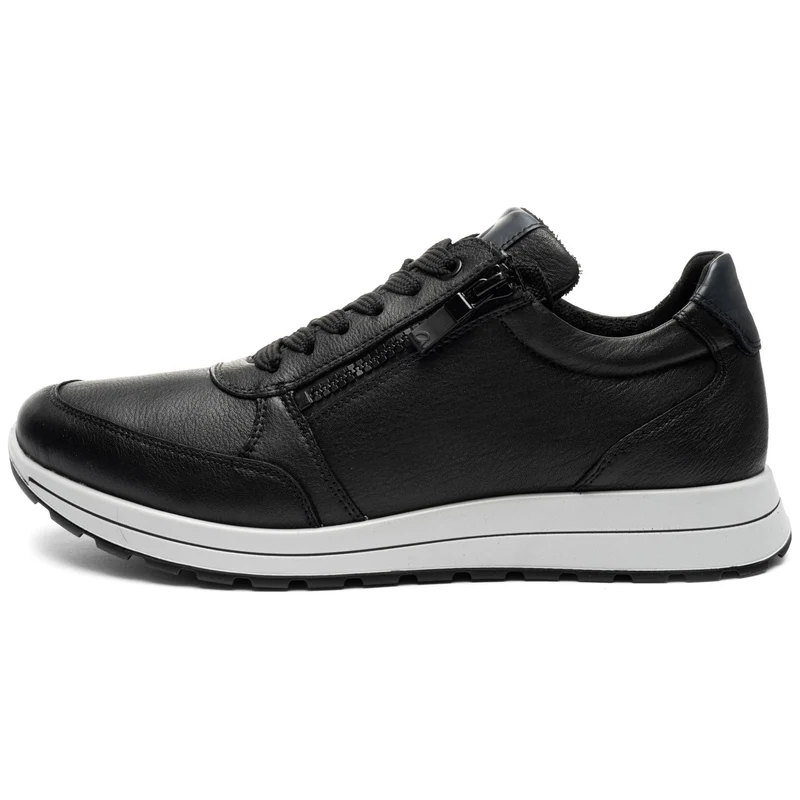 MATTEO Komfort Schnürschuhe schwarz Herren
