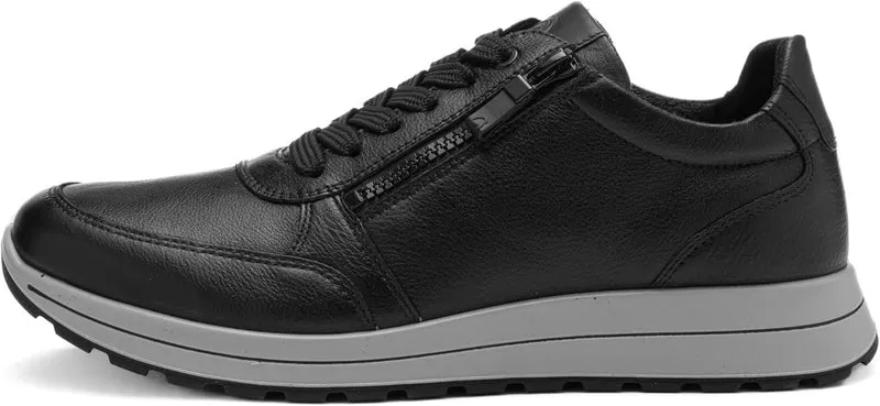 MATTEO Komfort Schnürschuhe schwarz Herren