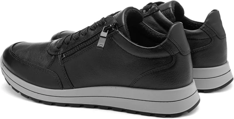 MATTEO Komfort Schnürschuhe schwarz Herren