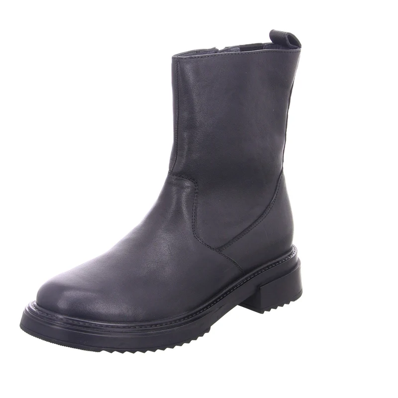 Waldläufer Damen Stiefelette Schwarz