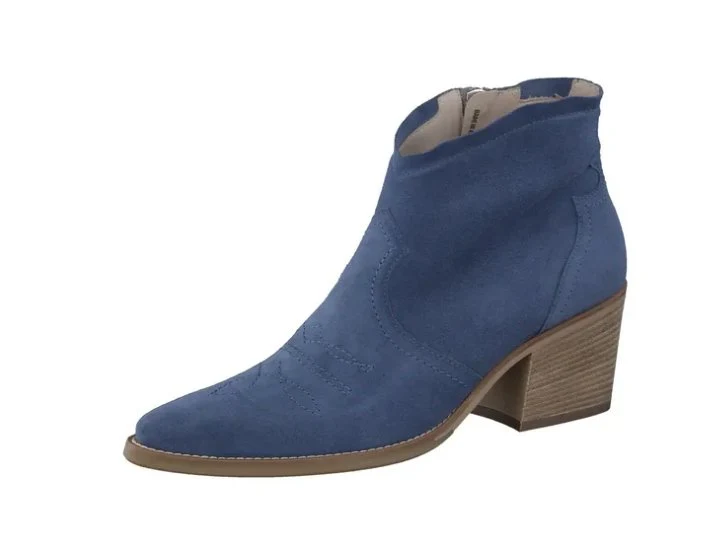 Paul Green Stiefeletten Damen Blau