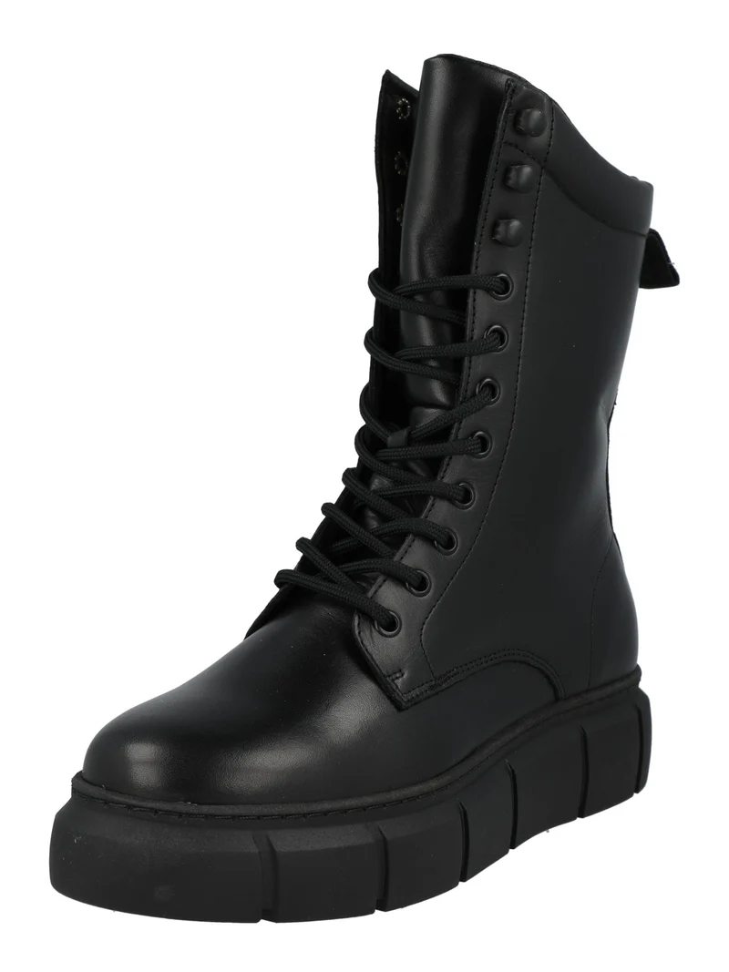 Shoe the Bear Schnür-Stiefelette Damen Schwarz