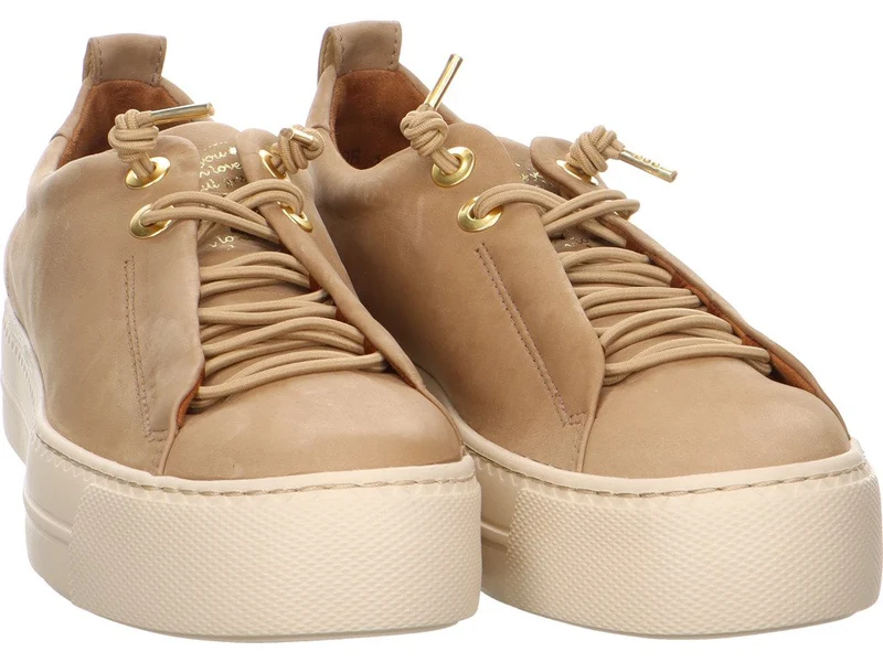 Paul Green Freizeit Schnürer Damen Beige