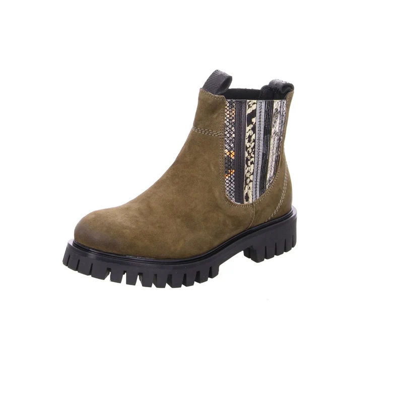 Lazamani Stiefelette Damen Khaki