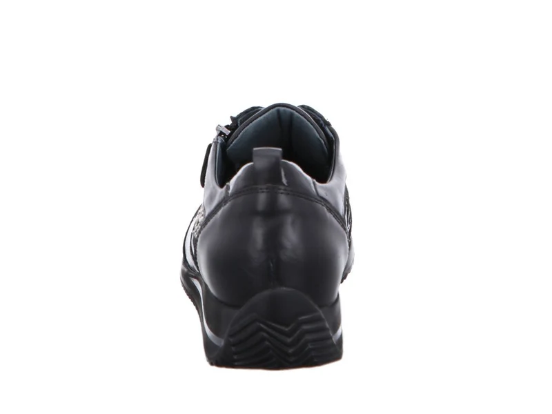 Waldläufer Damen Schnürhalbschuhe Himona Schnürschuh Schnürschuh Lederkombination