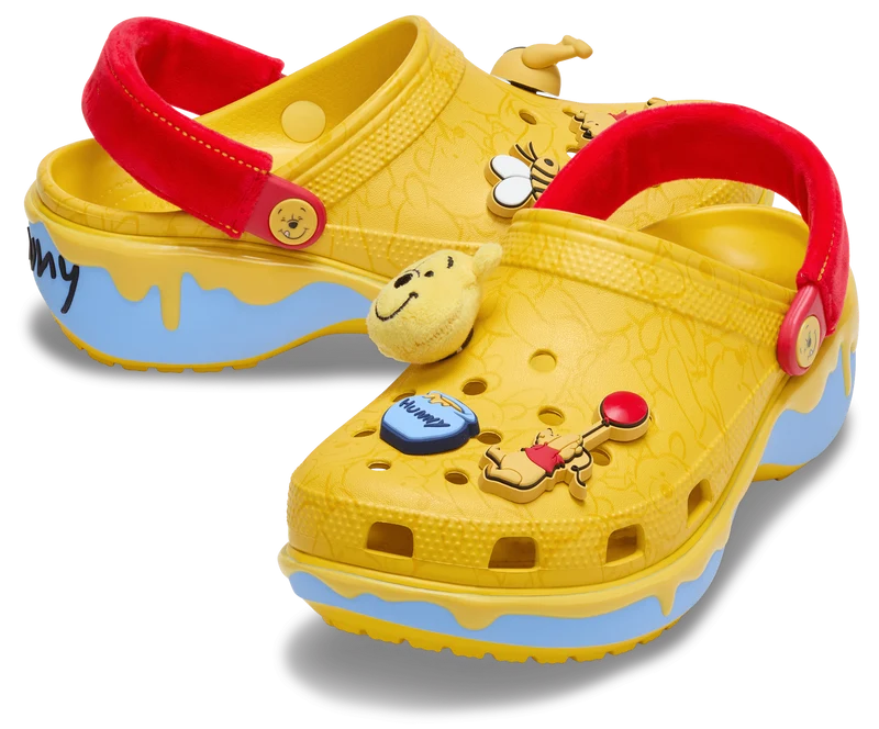 CROCS Unisex Winnie The Pooh Klassischer Plateau-Clog