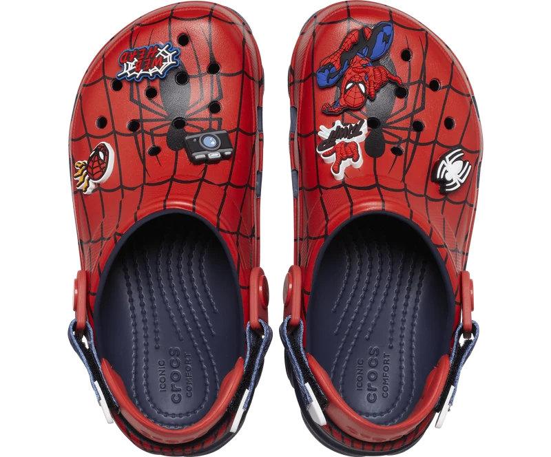 CROCS Spider-Man All-Terrain-Clog für Kinder - Marineblau