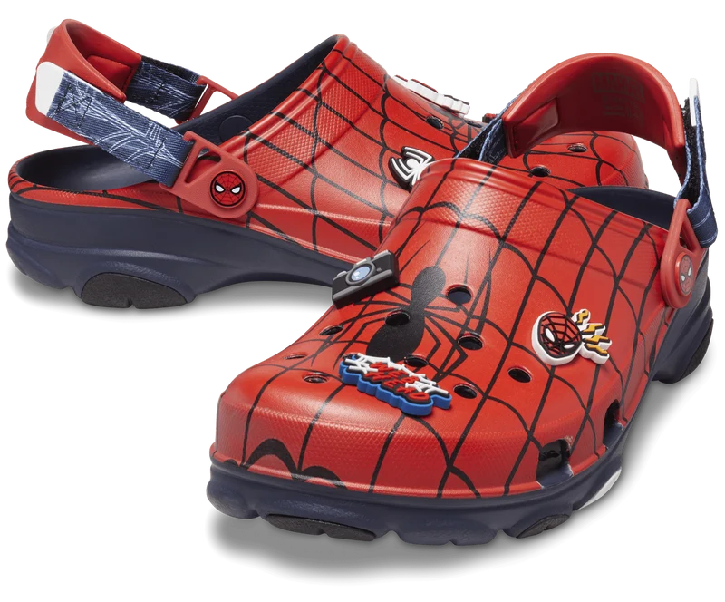 CROCS Spider-Man All-Terrain-Clog für Kinder - Marineblau
