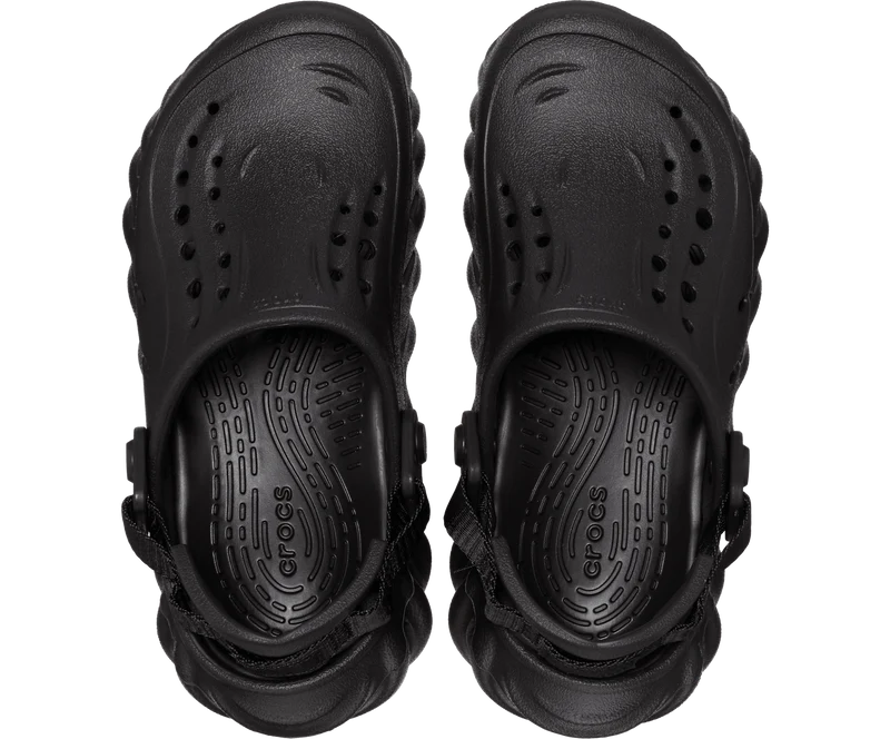 Crocs Kinder Echo Clog - Schwarz