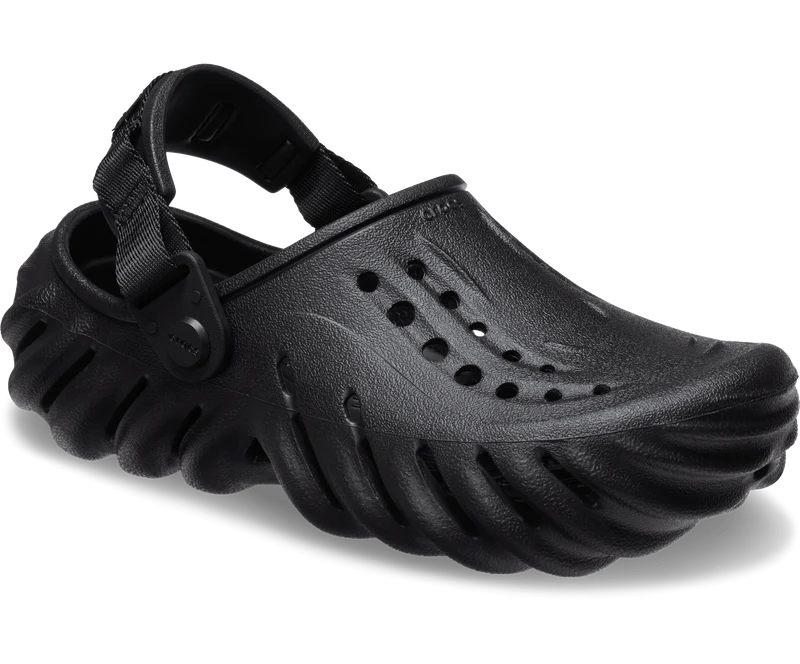 Crocs Kinder Echo Clog - Schwarz