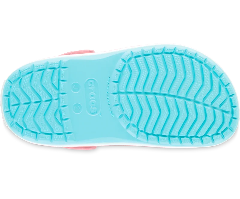 CROCS Kinder Crocband Clog - Eisblau / Weiß