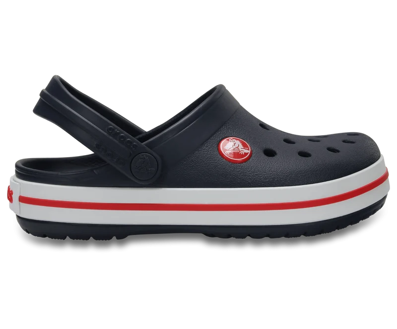 CROCS Kinder Crocband Clog - Marineblau / Rot