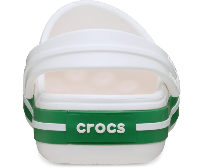 CROCS Kinder Crocband Clog - Weiß / Grün Efeu
