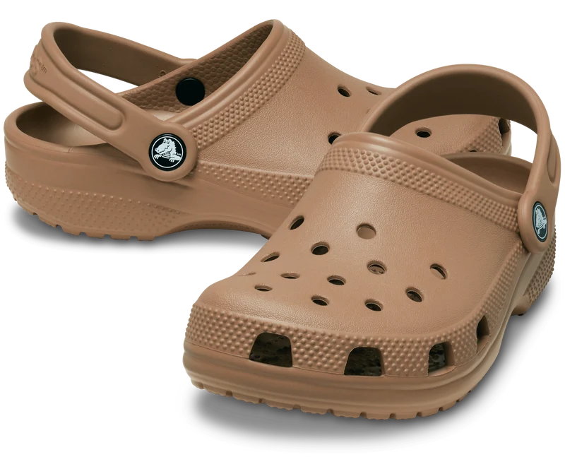 CROCS Kinder Classic Clog - Milchschokolade