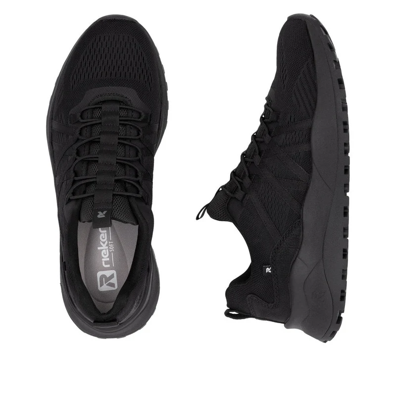Rieker Slip-On-Sneaker für Herren - Schwarz