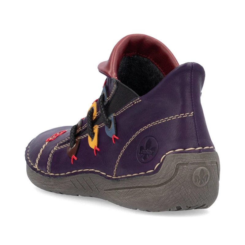 Rieker Modischer Schuh für Damen - Lila