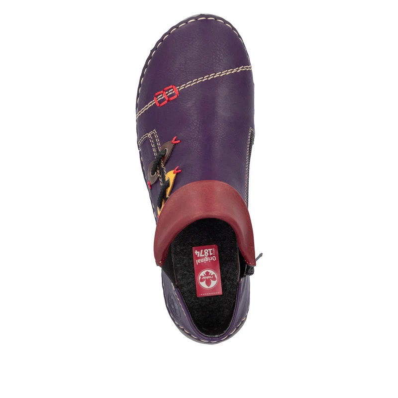 Rieker Modischer Schuh für Damen - Lila