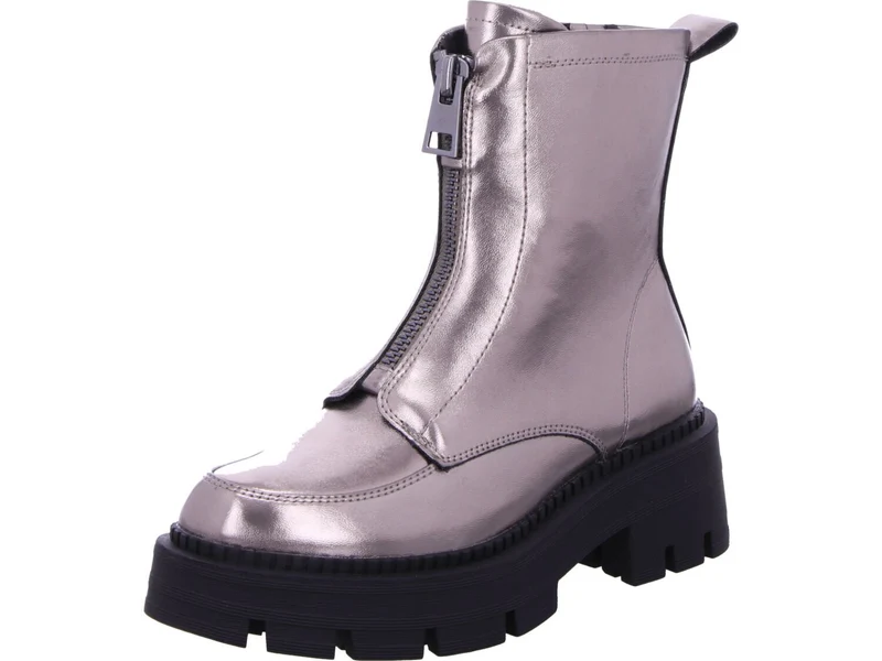 Stiefelette silber