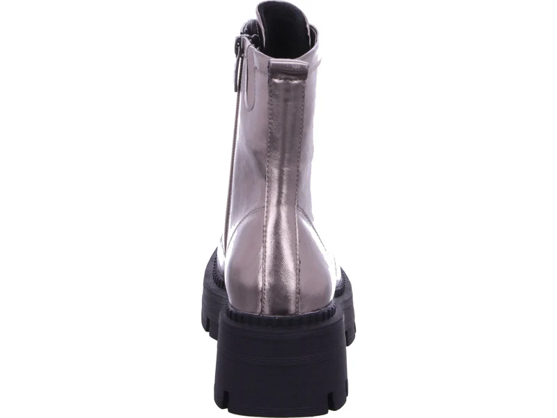 Stiefelette silber