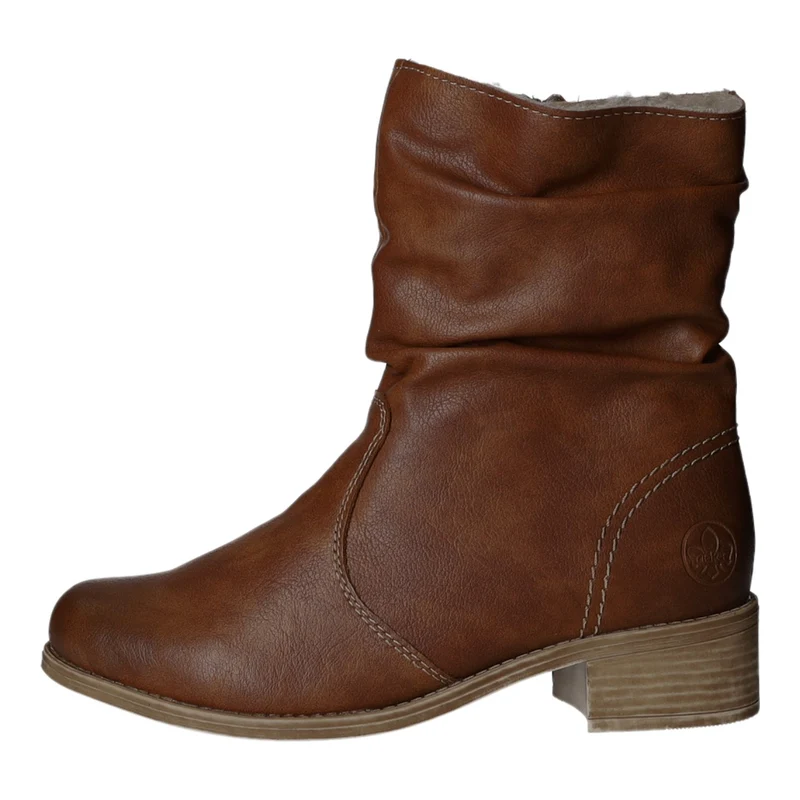 Rieker Schlupf-/Reißverschlußstiefelette Warmfutter ab 35mm Absatz