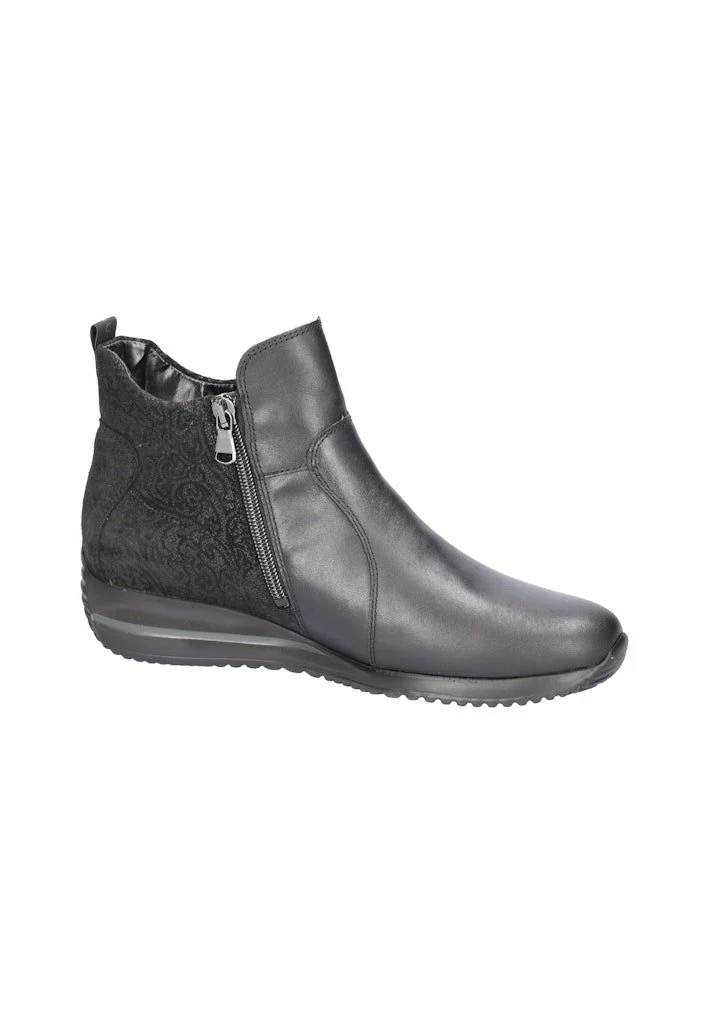 Waldläufer Himona Stiefelette Schwarz