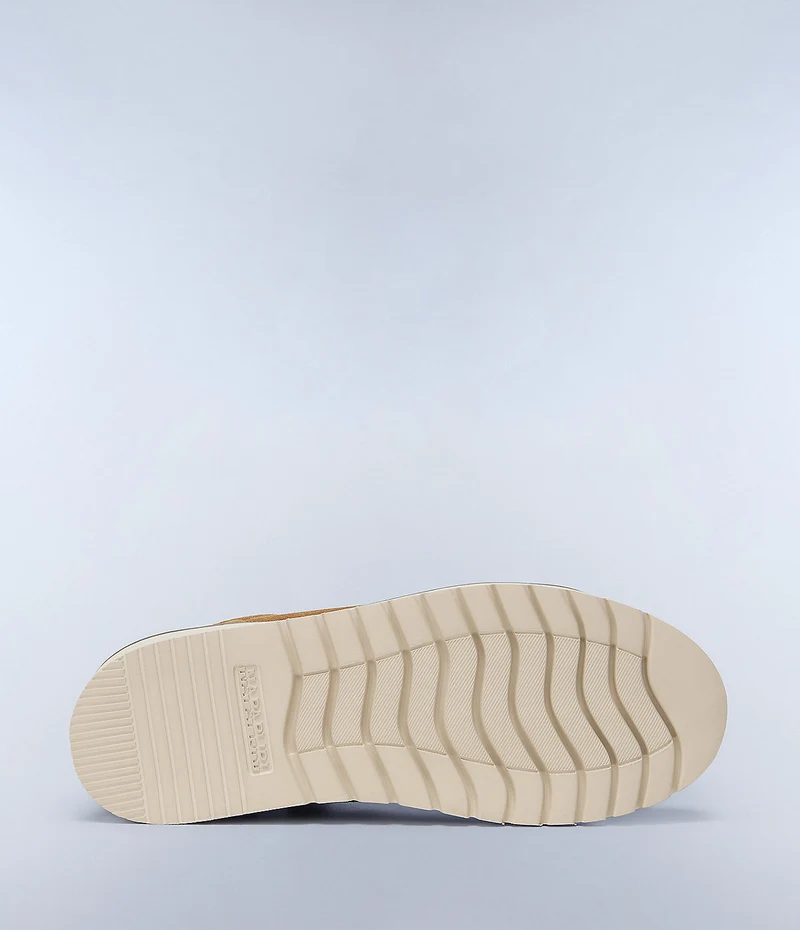Napapijiri Conifer Schnürstiefelette aus Wildleder für Herren - Braun/Tabak