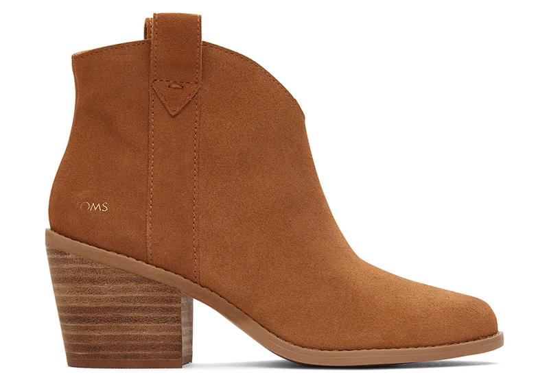 TOMS Damen Constance Stiefelette - Hellbraun