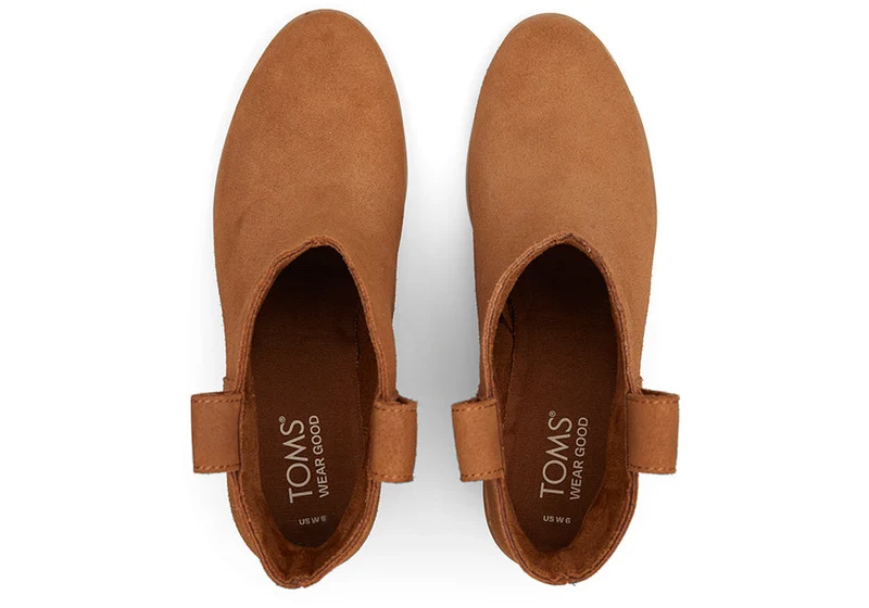 TOMS Damen Constance Stiefelette - Hellbraun