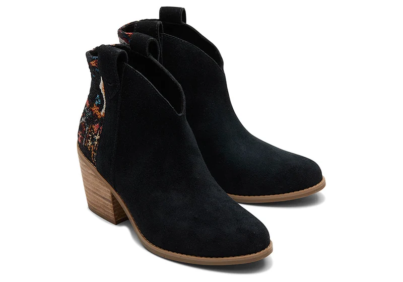 TOMS Damen Stiefelette Constance - Schwarz