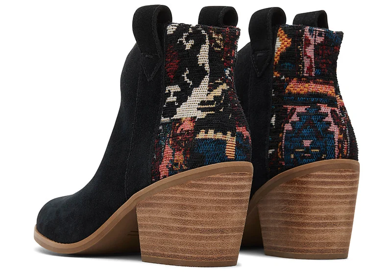 TOMS Damen Stiefelette Constance - Schwarz
