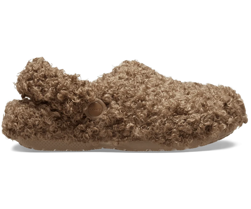 CROCS Unisex Classic Doodle Fell Lined Clog - Sepia