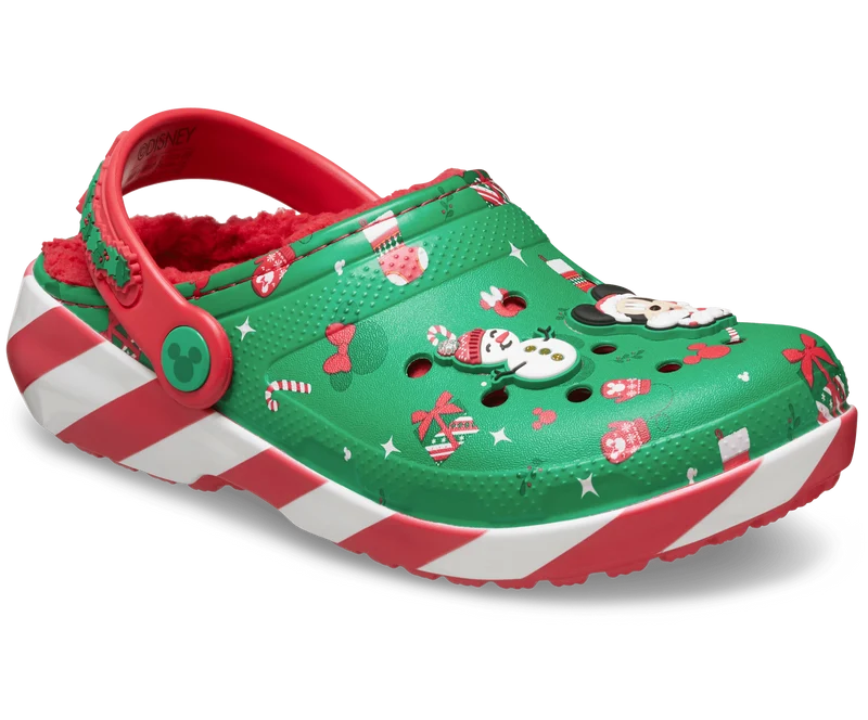 CROCS Kinder Disney Mickey-Weihnachten Lined Clog