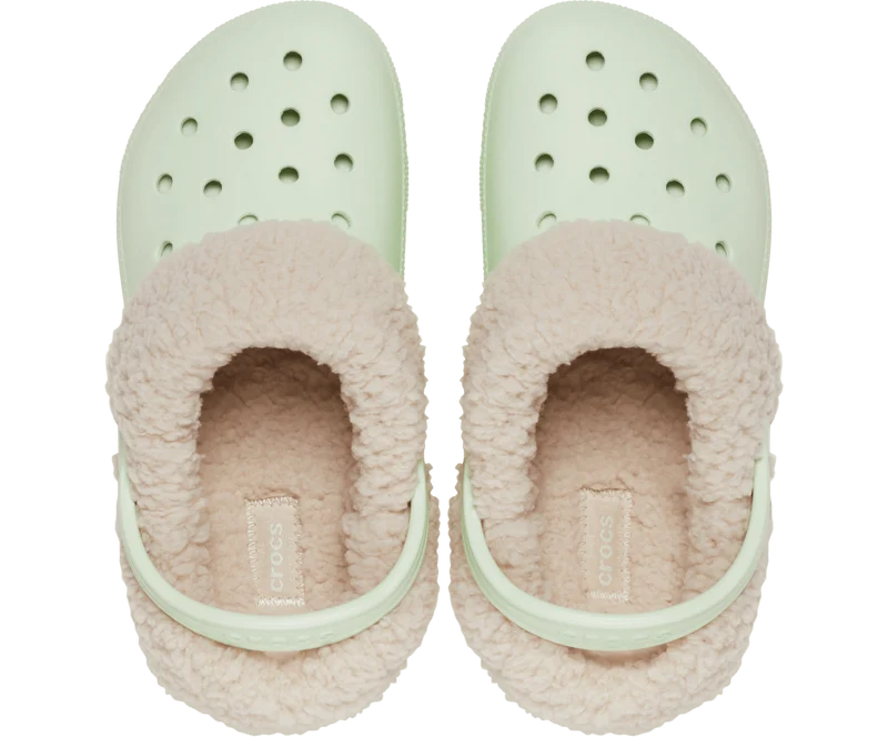 CROCS Kids Classic Blitzen IV Lined Clog - Jade-Tönung