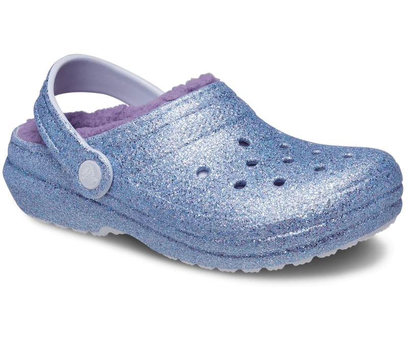 CROCS Kinder Klassischer Glitzer Lined Clog - Mattiert
