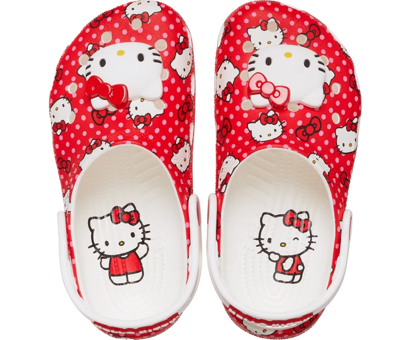 CROCS Kinder Hello Kitty Roter Clog