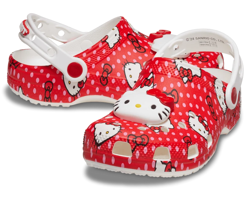 CROCS Kinder Hello Kitty Roter Clog