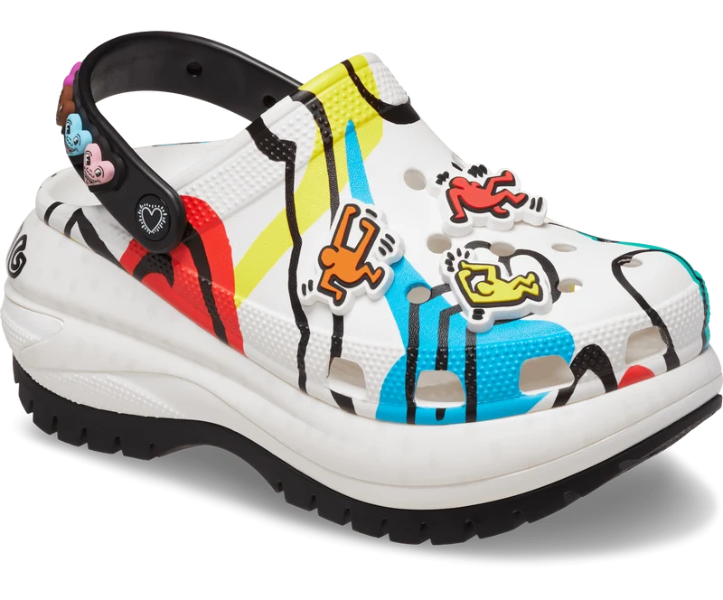 CROCS Unisex Keith Haring Mega Crush Clog