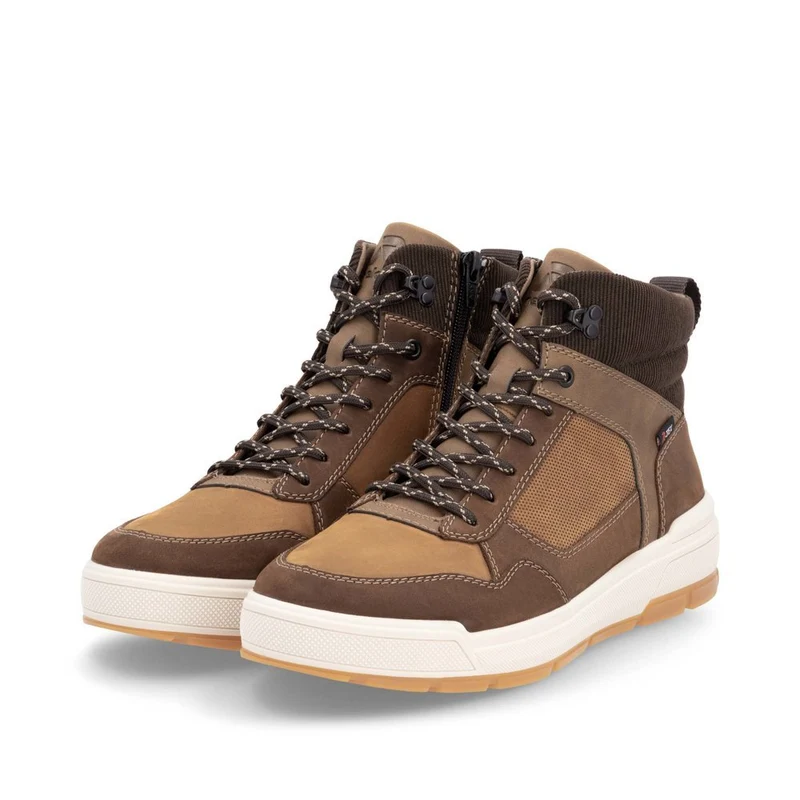 Rieker Herren Evolution Leder Sportstiefel - Braun