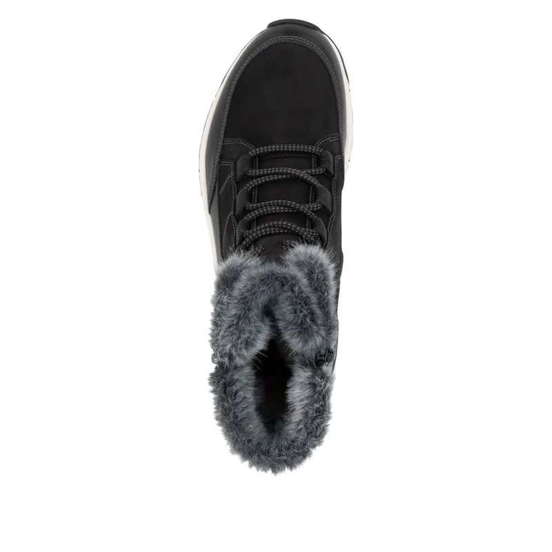 Rieker Damen Stiefel „Evolution“ aus Wildleder - Schwarz
