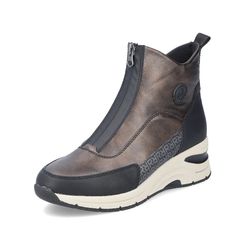 Rieker Damenmode-Stiefelette – Braun