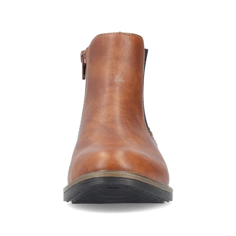 Rieker Modische Stiefelette mit Fleecefutter für Damen - Braun