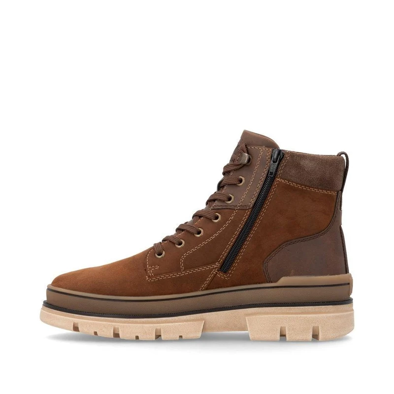 Rieker Herren Evolution Lederstiefel | Braun