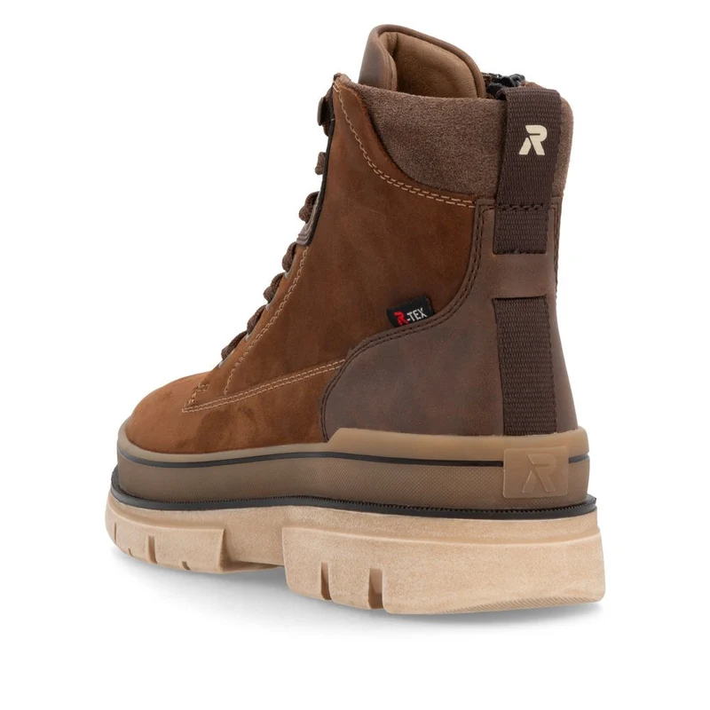 Rieker Herren Evolution Lederstiefel | Braun