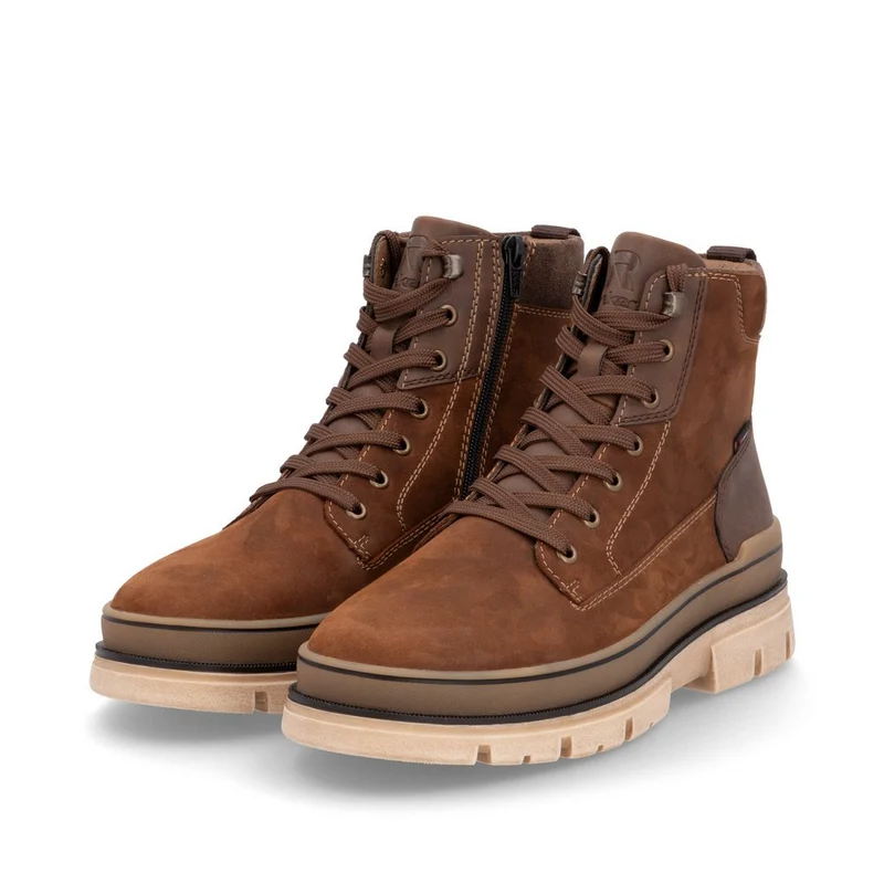 Rieker Herren Evolution Lederstiefel | Braun