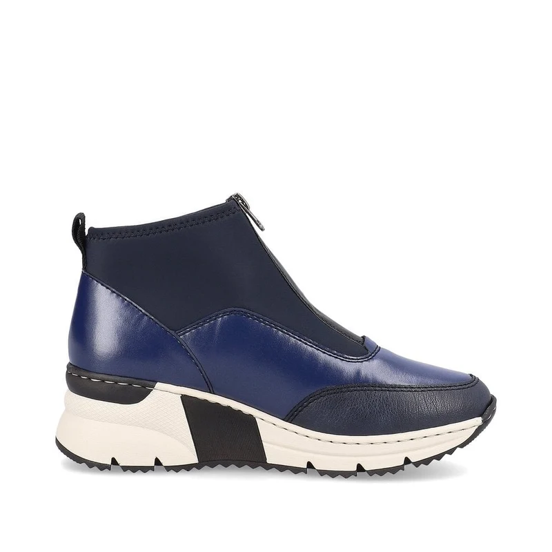 Rieker Damen Fashion Ankle Boot - Blau